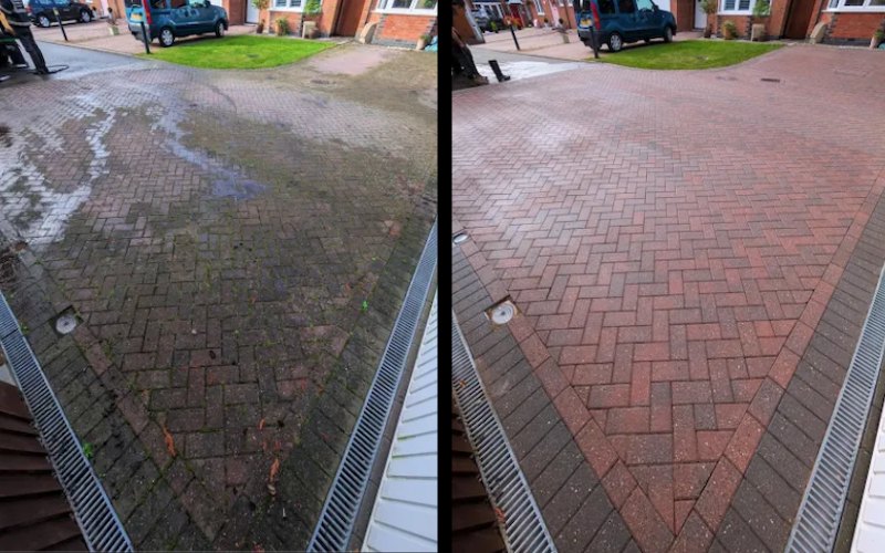 driveway cleaning